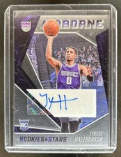 2020-21 Chronicles Tyrese Haliburton Airborne Signatures RC Auto #/99 Kings