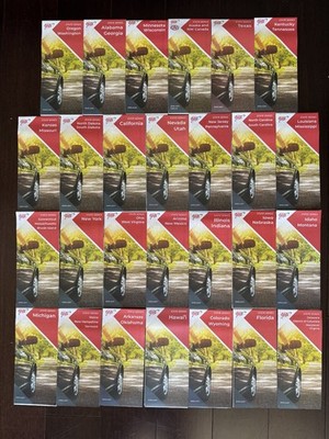 AAA Road Map - Collection of 27 Maps covering all 50 states - 2022-2025-