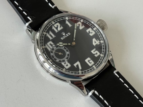 BEAUTIFUL GENTS ROLEX DIAL MARRIAGE WATCH, ROLEX 15 JEWELS MOVEMENT, SERVICED - Picture 7 of 17