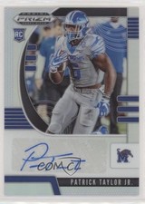 2020 Panini Prizm Draft Picks Rookies Silver Patrick Taylor Jr #247 Auto 0w8
