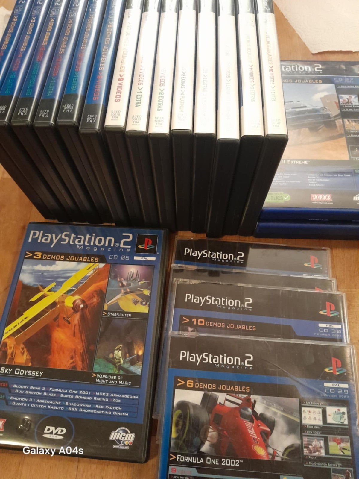 Vente DVD demo PS2 Magazine Tom clancy's ,  Ratchet & Clank final fantasy  ico