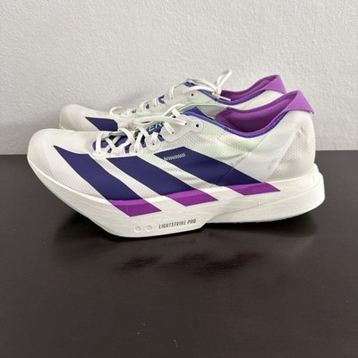 adidas Adizero Adios Pro 4 Carbon White Purple Lime Burst  display picture 3
