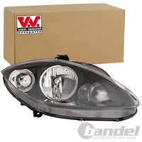 Van Wezel H7/H1 Scheinwerfer Rechts Passend FüR Seat Altea Leon