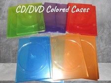 Memorex 7MM Slim 5-Color DVD Cases - 22 pack ...