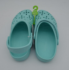 Crocs Kids Girls classic floral cut out Clog Lightweight Heel Strap Sz J3