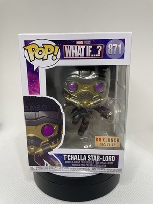 Funko Pop! Vinyl: Marvel - T'Challa Star-Lord Metallic - Box Lunch Exclusive 871