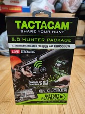  SEALED Tactacam 5.0 Hunter Package Wide Lens Ultra HD Action Camera Bundle NEW