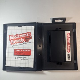 Montezuma's Revenge Sega Master System SMS Complete Game W/ Manual
