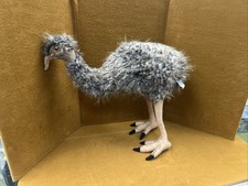 Hansa Emu Standing Plush Toy Bird 14 Inches  RARE 