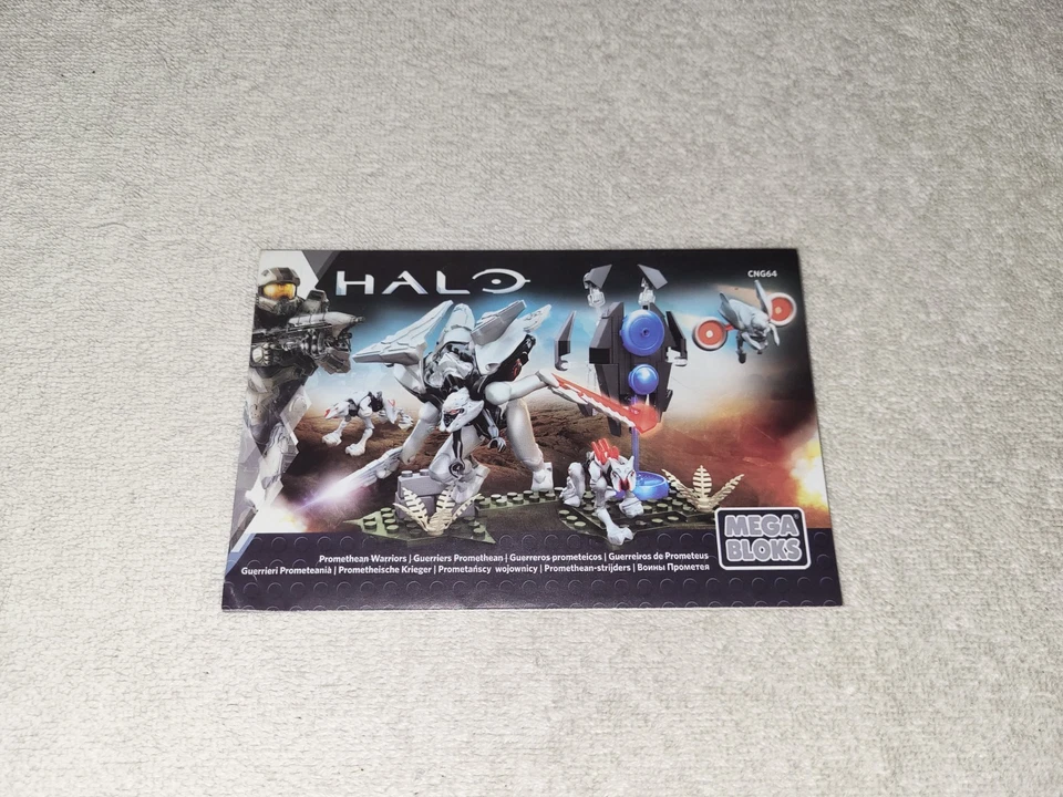 Halo Mega Bloks Promethean Warriors Set CNG64 Completo Todas las Figuras Foto 2 de 4