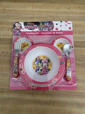 New The First Years - Y9069 - Disney Baby Minnie Mouse Feeding Set 9 Months