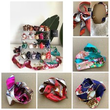 1 Skinny Purse scarf Handbag Handle Hair Scarf Headband Women NWT