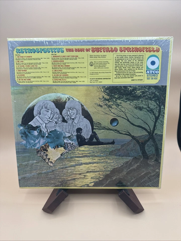 BUFFALO SPRINGFIELD - Retrospective THE BEST OF -1969 VINYL LP Still With Shrink Foto 2 de 4