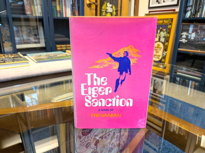 VERY RARE TRUE FIRST EDITION THE EIGER SANCTION Trevanian 1st Clint Eastwood