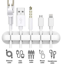 US new Data cable Management Clips - data cable Organizer White