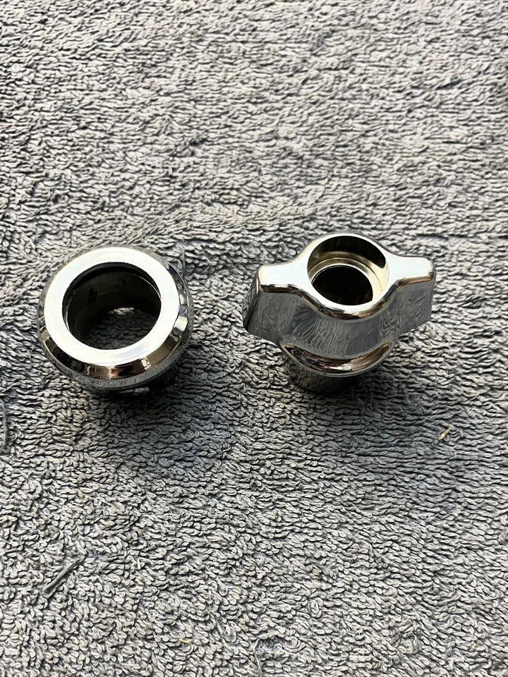 Volvo 240 262 264 164 manija giratoria cerradura maletero cromo mango maletero bloqueo NOS Foto 3 de 4