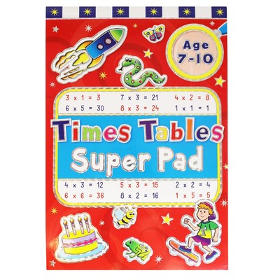 Super Pad Activity Buch - Großartig für Urlaub - Alter 7-10 Mal Tisch Pad
