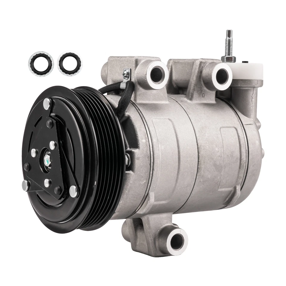 AC Compressor Fits Chevrolet Equinox 2006-2009 Pontiac Torrent 2006-2007 68661 - Image 4 of 4