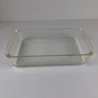 Vintage 50's-era PYREX #231 Clear Glass Baking Dish 1.5 Quart 10” X 6" X 1 3/4