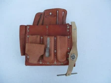 McGuire-Nicholas Workwear Cowhide Leather Tool Holster Pouch