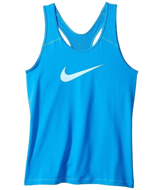 light blue nike tank top