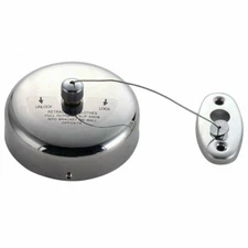 TECHTONGDA Stainless Steel Retractable Indoor Single Clothes Line 9feet /2.8m