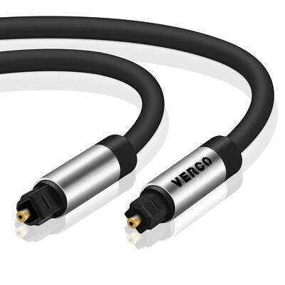 5m Optisches Toslink Kabel Audiokabel Digital Audio LWL SPDIF Digitalkabel HiFi