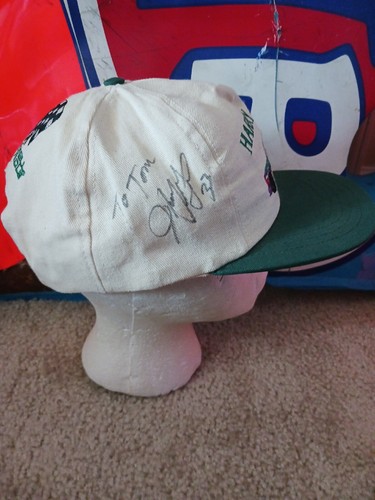 Vintage Harry Gant #33 NASCAR SuperTruck Hat Autographed Cornwell Tools Snapback - Picture 3 of 7