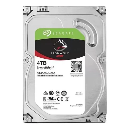 Seagate IronWolf NAS ST4000VN008 4TB 5900RPM SATA3 64MB Hard Drive Disk 3.5" HDD