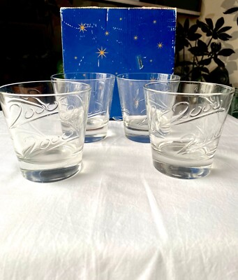 Luminarc Millennium France 2000 Gläser 4er Set mit Box 10 oz / 30cl 