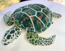 Melissa  Doug Plush Sea Turtle Large 30" Lifelike Stuffed Pillow Animal EUC