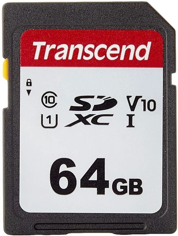 2 x Transcend 64GB SD SDXC Class 10 Memory Card for Canon EOS 80D, 70D, 60D  - Image 2 of 2