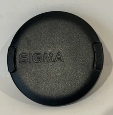 Sigma 55 mm Plastic Tab Lock Front Lens Cap Oem Original Replacement Good Cond