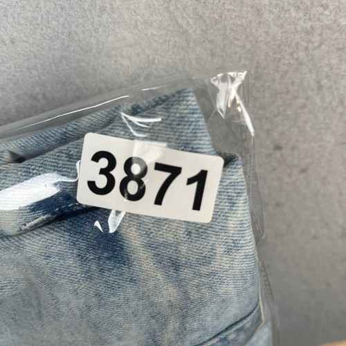 Vintage Y2K Southpole Denim Shorts Mens 42 Blue Acid Wash Baggy 12" Jean Jorts - Picture 13 of 13