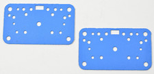 2 Metering Plate Gaskets Blue Non Stick Reusable Fits Holley 4160 Carburetor 2 Metering Plate Gaskets Blue Non Stick Reusable Fits Holley 4160 Carburetor