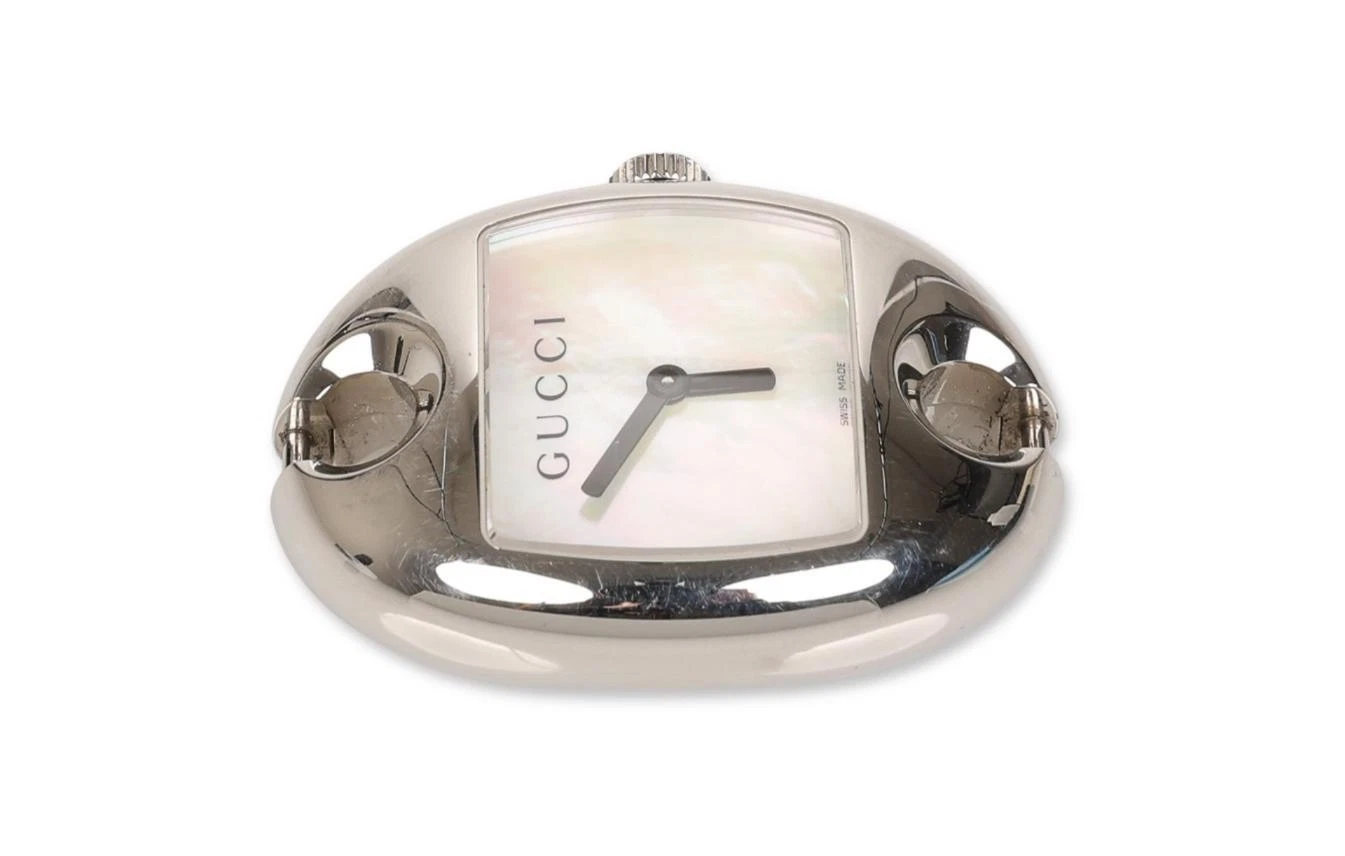 Montre à quartz chaîne Marina pour femme GUCCI 302571 YA121302 121 * tête seule