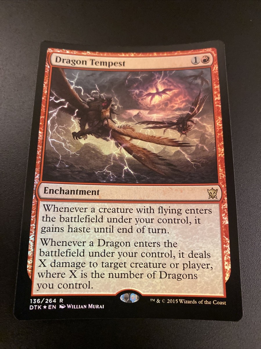 MTG 龍の大嵐/Dragon Tempest 英語foil Foil Dragon Tempest 2024 Year of the Dragon Promo 0007