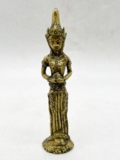 ANTIQUE BRASS INDIAN DEITY FIGURINE ORNAMENT