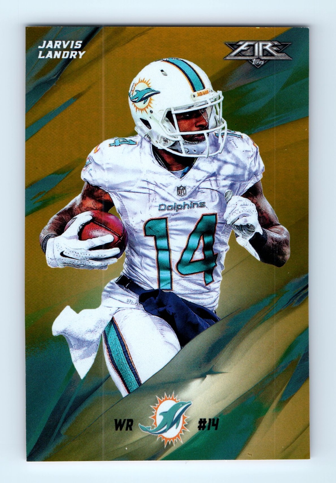 2015 Topps Fire #58 Jarvis Landry Orange #/499