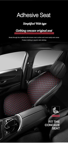 Leather Car Seat Cover Minimalism Cushion Wear-resistant Durable Four Seasons - Picture 11 of 26
