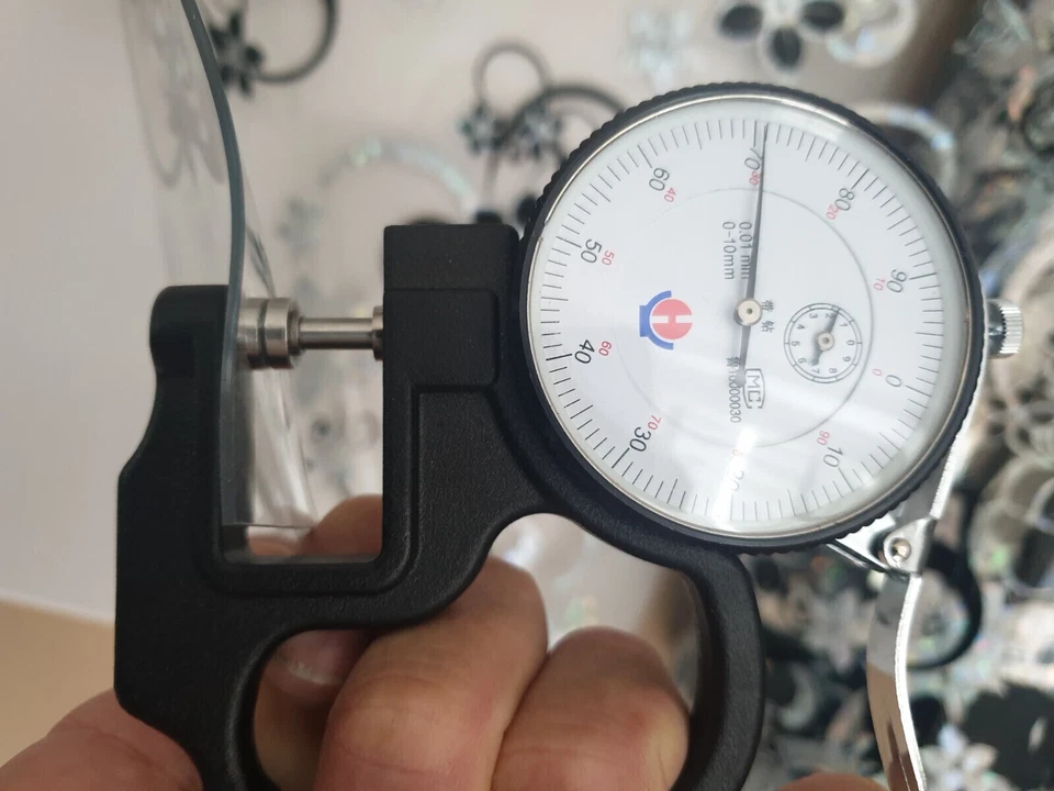 Tischdecke Folie PVC Schutzfolie 90 cm Breite mit Muster 1,7 mm, Meterware - Bild 4 von 4