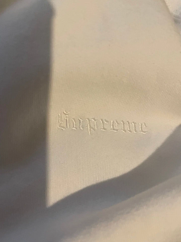 supreme blanco cremallera Foto 3 de 4