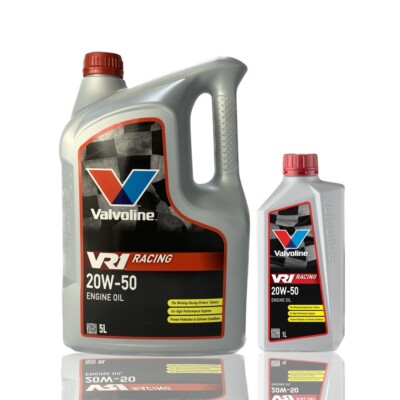 Motoröl Valvoline 20W50 6 Liter VR1 Racing Rennsport A3/B4 873432