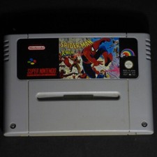 Spider-man X-men Super Nintendo SNES Loose PAL EUR