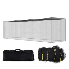 Uimoso 35FT Softball Baseball Cage Netting Heavy Duty PE Pitching Batting Net