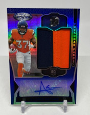 2024 Panini Certified Audric Estime Freshman Fabric Mirror Signatures Blue /99