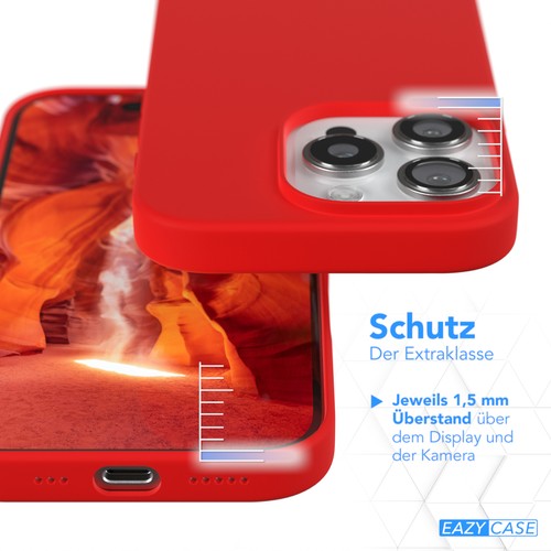 EAZY CASE für Apple iPhone 16 Pro Hülle Silikon Schutzhülle Premium Bumper - Afbeelding 3 van 22