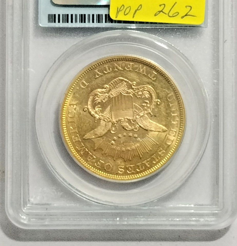 1861 20 PCGS AU55 Liberty Gold Double Eagle eBay