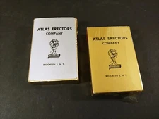 REMEMBRANCE REDI-SLIP FINISH BRIDGE PLAYING CARDS, 1950'S ATLAS ERECTORS COMPANY