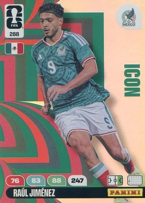 2026 Panini Adrenalyn XL FIFA World Cup RAUL JIMENEZ #288 Holo